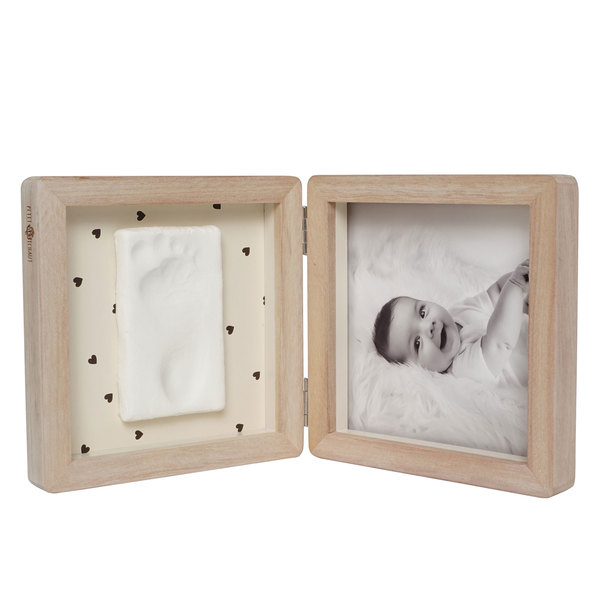 Kit Empreintes De Bébé Mains Et Pieds – 2 Tampons Encreurs + 4 Cartes, Sans Contact Avec La Peinture, Souvenir Sécurisé
