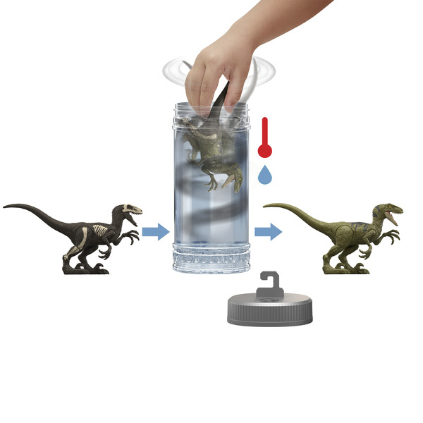 Figurine Dinosaure Color Reveal - Jurassic World