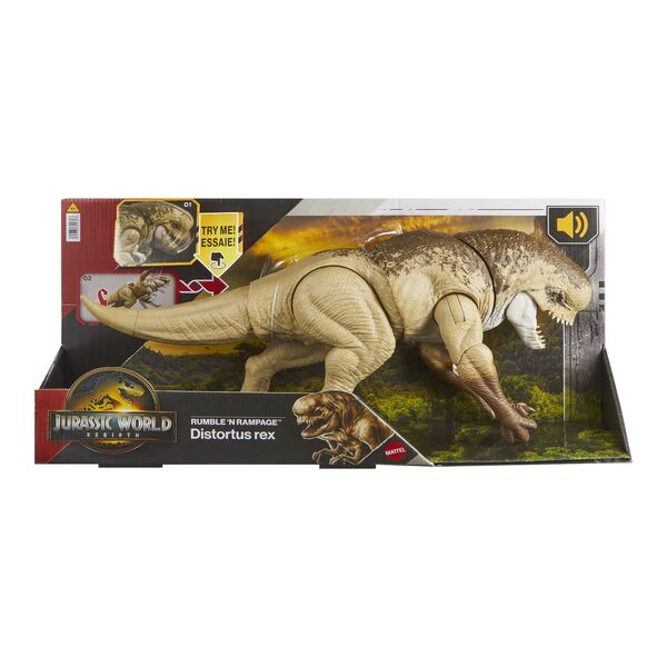 Figurine Distortux Rex Combat - Jurassic World