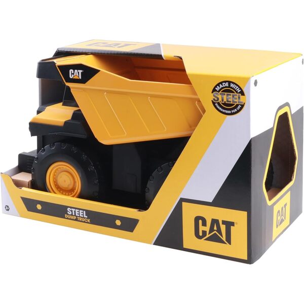 Camion benne CAT en acier avec benne basculante