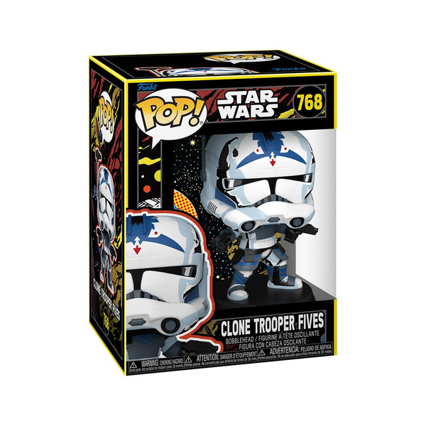 Figurine Clone Trooper Fives (Retro) n°768 - Funko Pop Star Wars