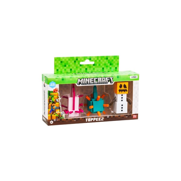 Minecraft - Pack de 3 Figurines 6cm 