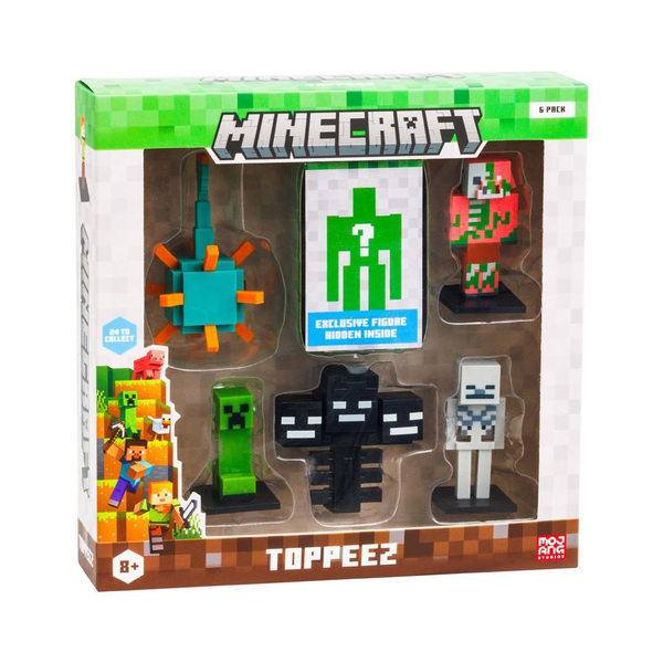 Minecraft - Pack de 6 Figurines 6cm