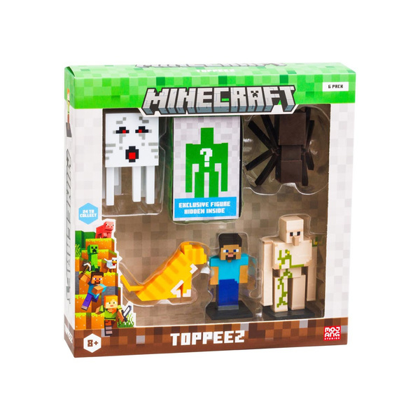 Minecraft - Pack de 6 Figurines 6cm