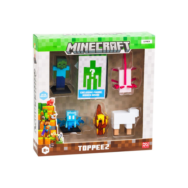 Minecraft - Pack de 6 Figurines 6cm