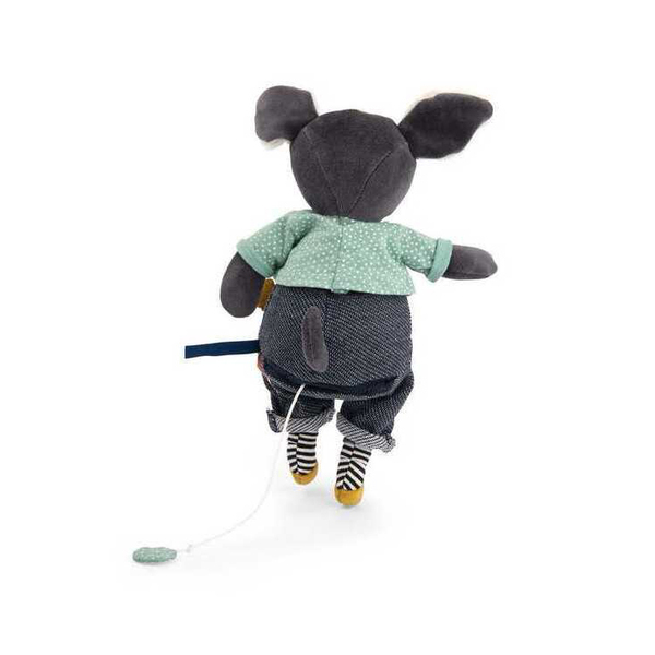 Peluche chien Puce musical 27 cm - Moulin Roty