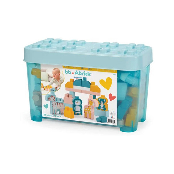 Coffret de briques 55 pièces - Le zoo