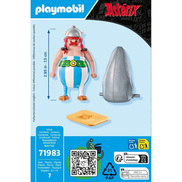 71983 - Playmobil Astérix - Obélix et son menhir