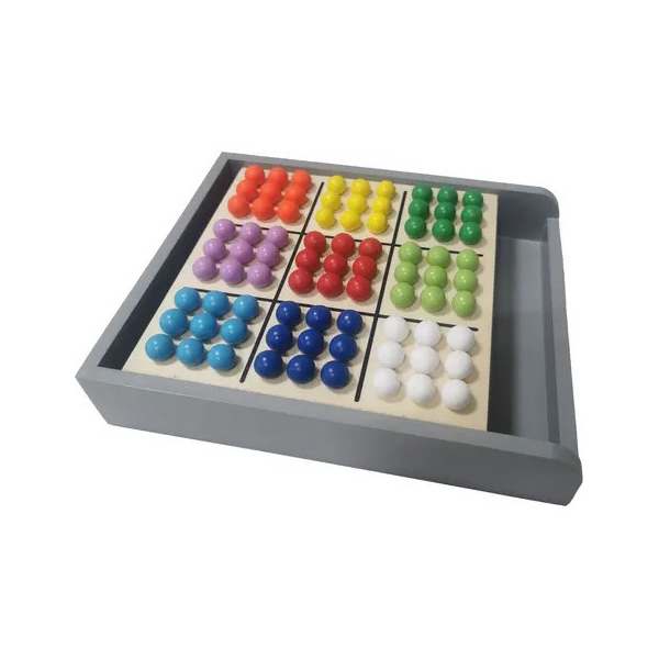 Sudoku coloré de voyage