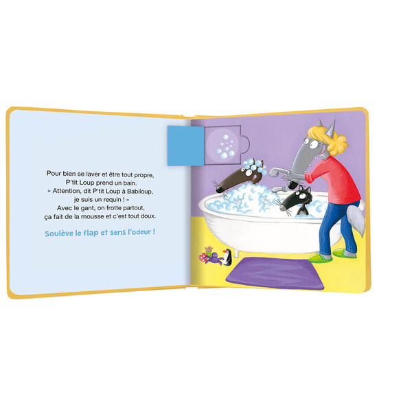 Mon livre des odeurs et des couleurs - P tit loup