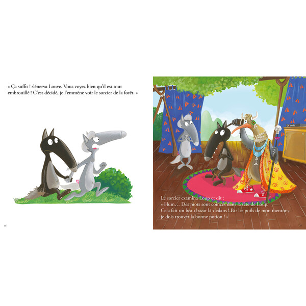 Le loup qui avait perdu sa langue