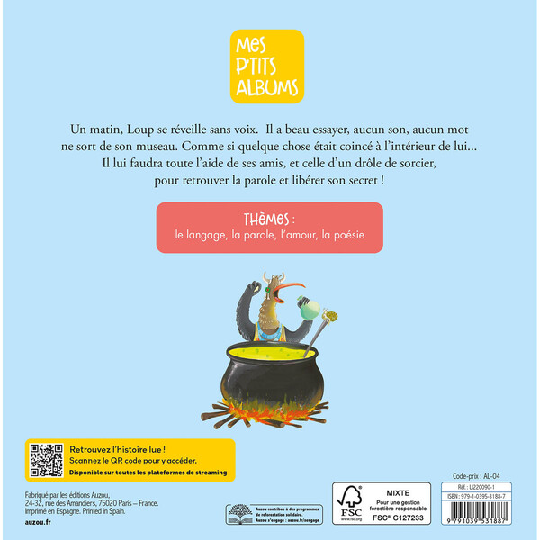 Le loup qui avait perdu sa langue