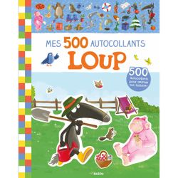 Mes tout premiers autocollants - Mes 500 autocollants Loup