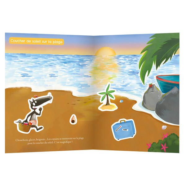 Mes tout premiers autocollants - Mes 500 autocollants Loup