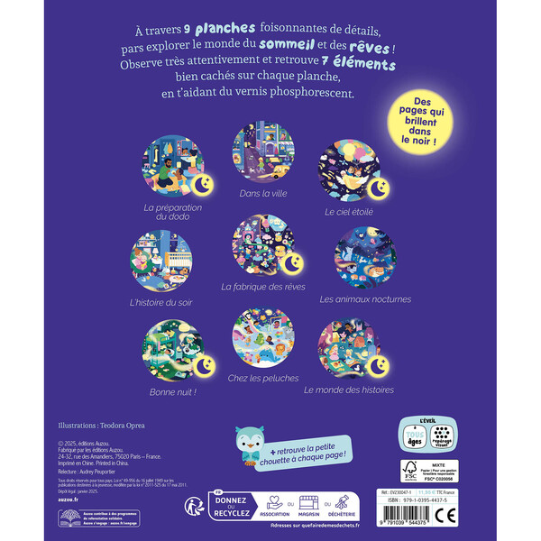 Cherche et trouve des tout-petits - Au dodo !