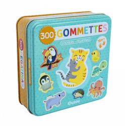 300 gommettes bébés animaux