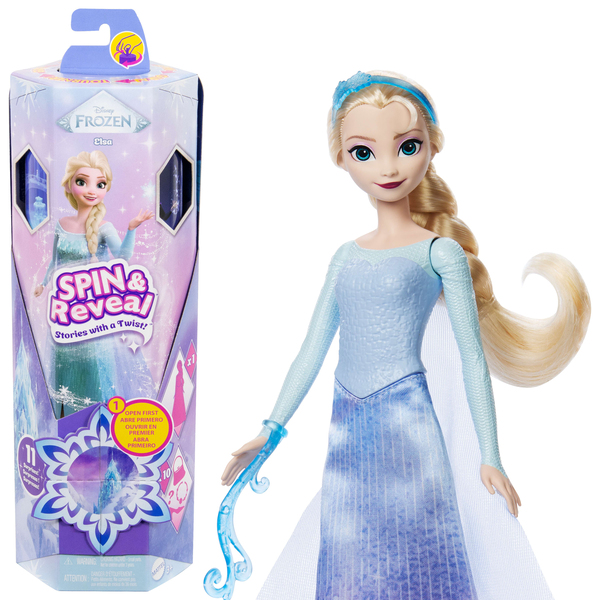 Poupée Surprise Elsa Spin & Reveal