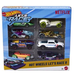 Pack 8 Véhicules Let's Race - Hot Wheels