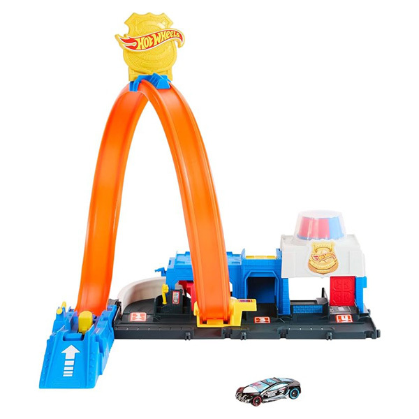  Coffret Super Poste de Police - Hot Wheels City