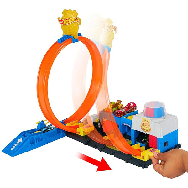  Coffret Super Poste de Police - Hot Wheels City