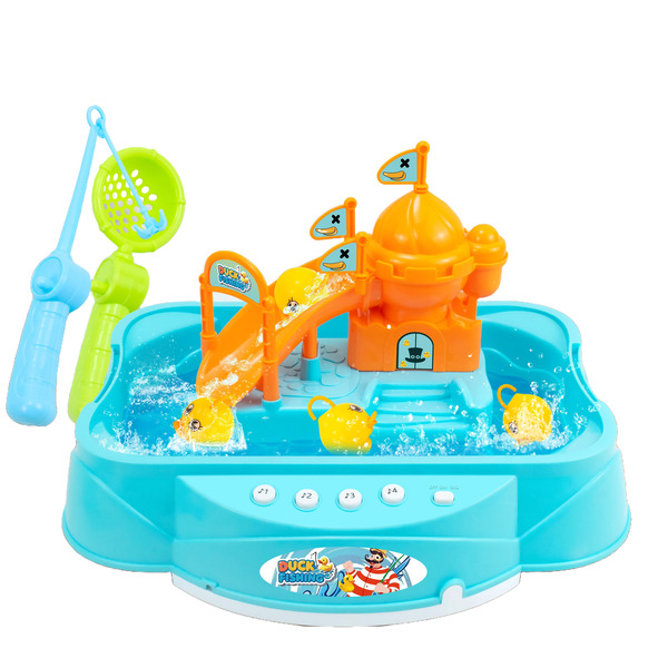 Jeu De Pêche Bain – Canards Flottants, ABS, 10 Pièces – Activité Eau, Motricité, Cadeau Enfant