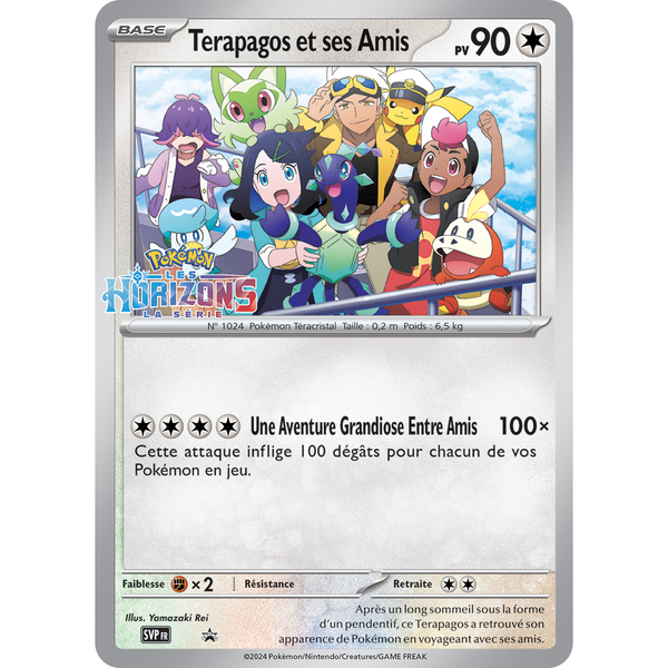 Carte Pokémon XL - Terapagos et ses Amis