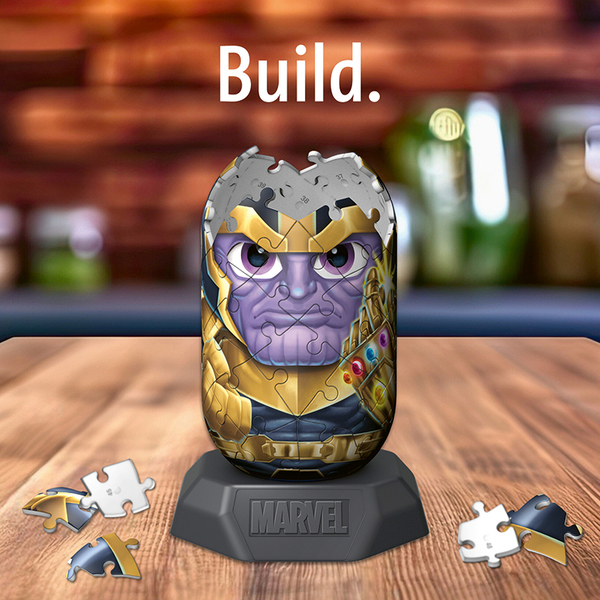 Puzzle 3D Hylkies Thanos - Marvel (54 pièces)