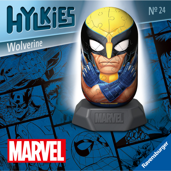 Puzzle 3D Hylkies Wolverine - Marvel (54 pièces)