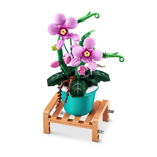 Coffret 4 boules Zuru MAX - Plantes en pots (658 briques)