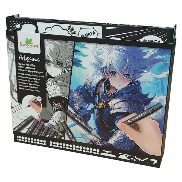 Atelier dessin Manga Héros guerriers