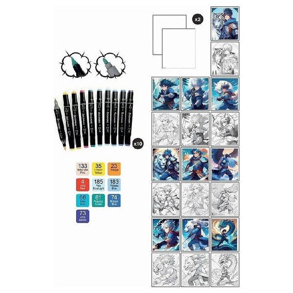 Atelier dessin Manga Héros guerriers