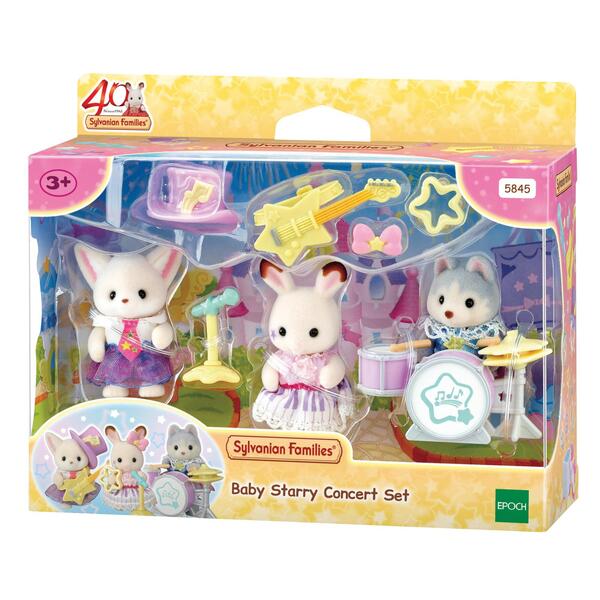 Sylvanian Families - 5845 - Le concert étoilé des bébés - Edition 40 ans