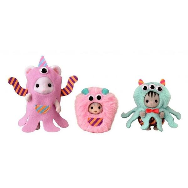 Sylvanian Families - 5846 - Le trio des monstres rigolos - Edition 40 ans