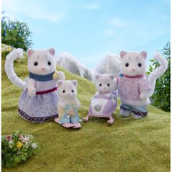 Sylvanian Families - 5814 - La famille Panthère des neiges