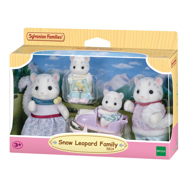 Sylvanian Families - 5814 - La famille Panthère des neiges
