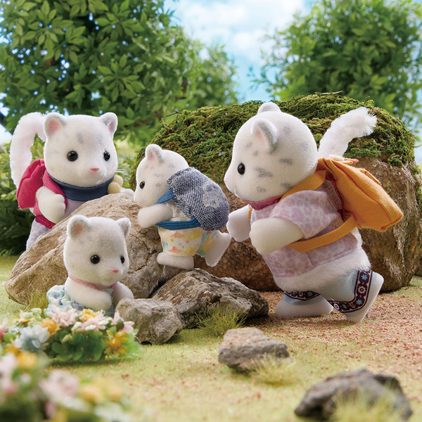 Sylvanian Families - 5814 - La famille Panthère des neiges