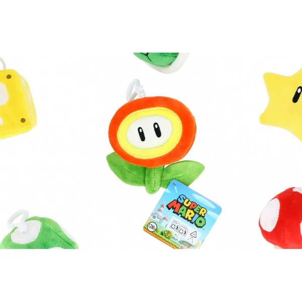 Porte clé peluche Super Mario (modèle aléatoire)