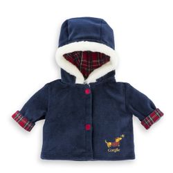 Manteau Corolle en fête - Poupon 30cm
