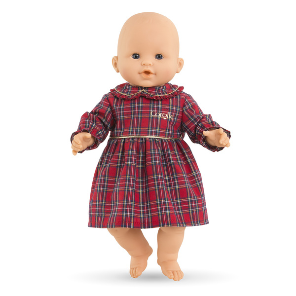 Robe Corolle en fêtes - Poupon 36cm
