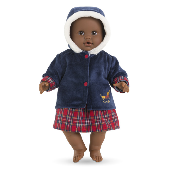 Manteau Corolle en fête - Poupon 36cm