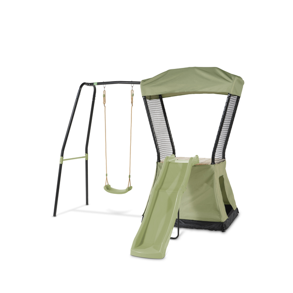 Aire de jeux avec toboggan et balançoire Ivy