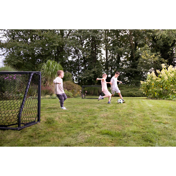 Cage de football en aluminium Scala 120x80cm - noir