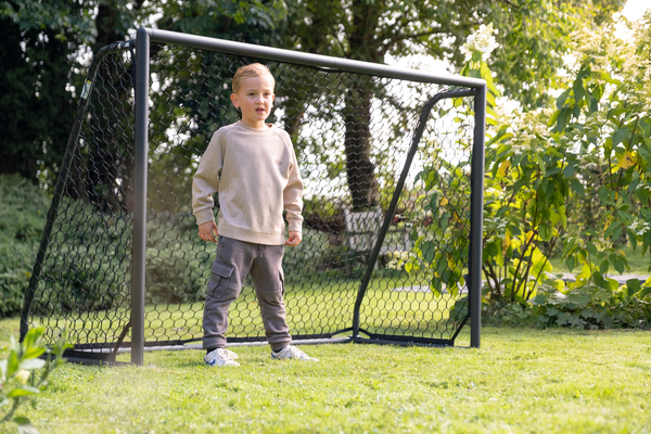 Cage de football en aluminium Scala 180x120cm - noir