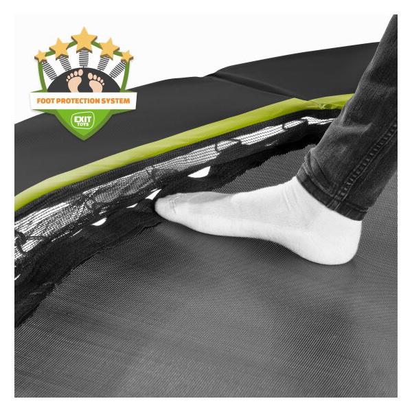 Trampoline enterré EXIT Silhouette sports 183cm - noir