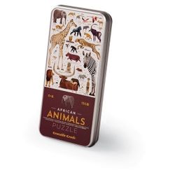 Puzzle boîte métal Les animaux d'Afrique - 150 pièces