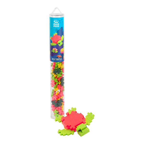 Jeu de construction Plus-Plus - Tube Tortue 100 pièces