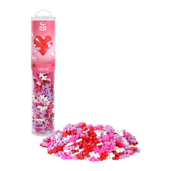 Jeu de construction Plus-Plus - Mega tube "I Love You"  240 pièces
