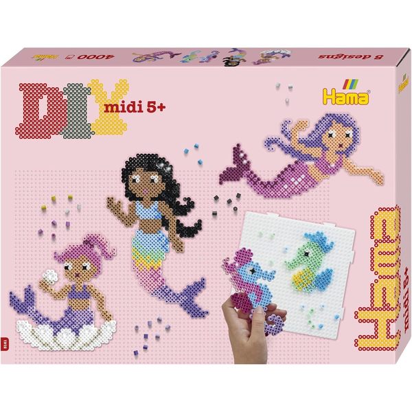 Kit perles à repasser sirènes x4000