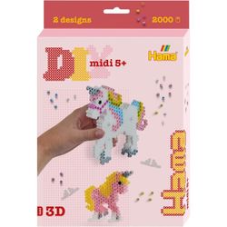 Kit perles à repasser licornes x2500