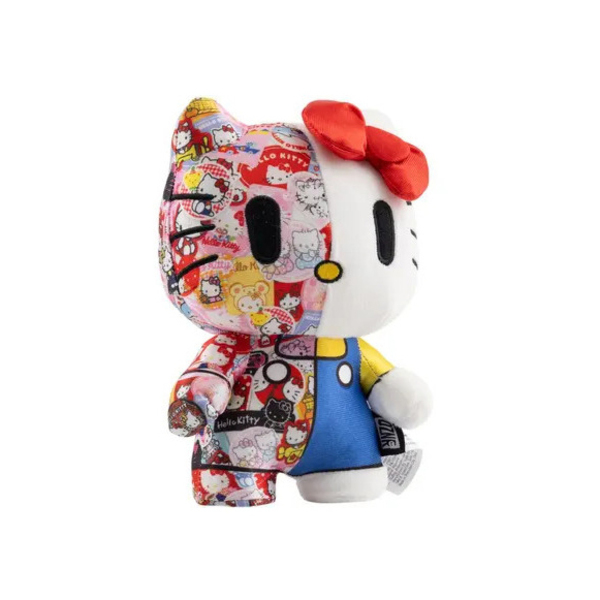 Hello Kitty  DZNR Peluche figurine – 50ème anniversaire – 18 cm